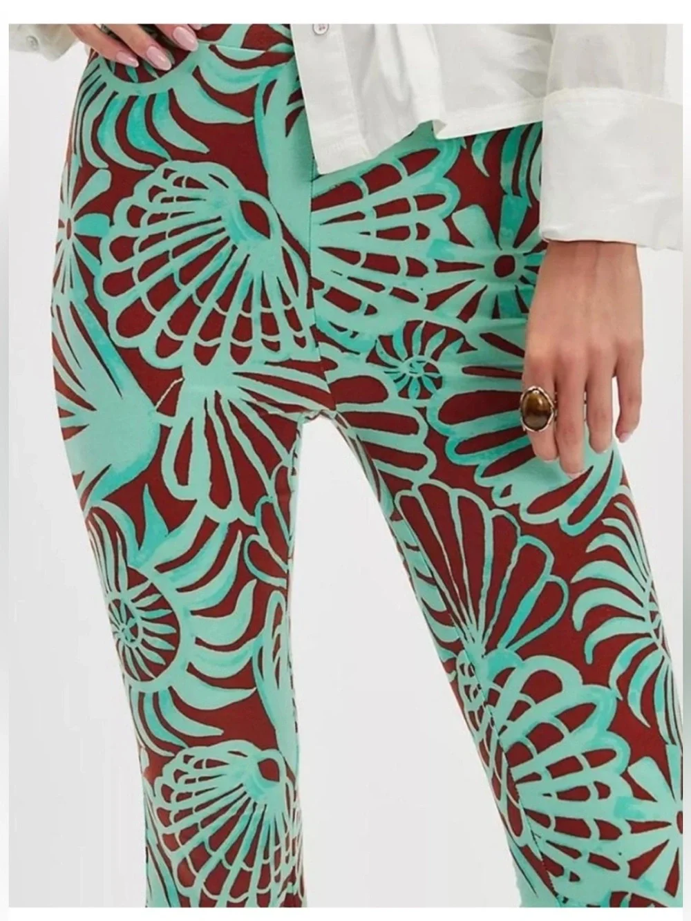 Free People vibrant aqua